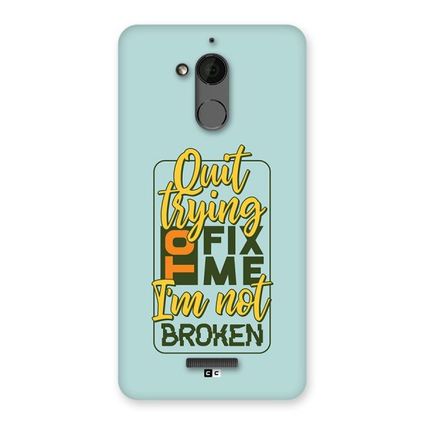 Not Broken Back Case for Coolpad Note 5