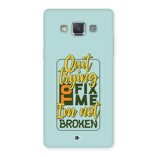 Not Broken Back Case for Galaxy Grand 3