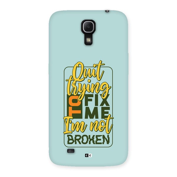 Not Broken Back Case for Galaxy Mega 6.3