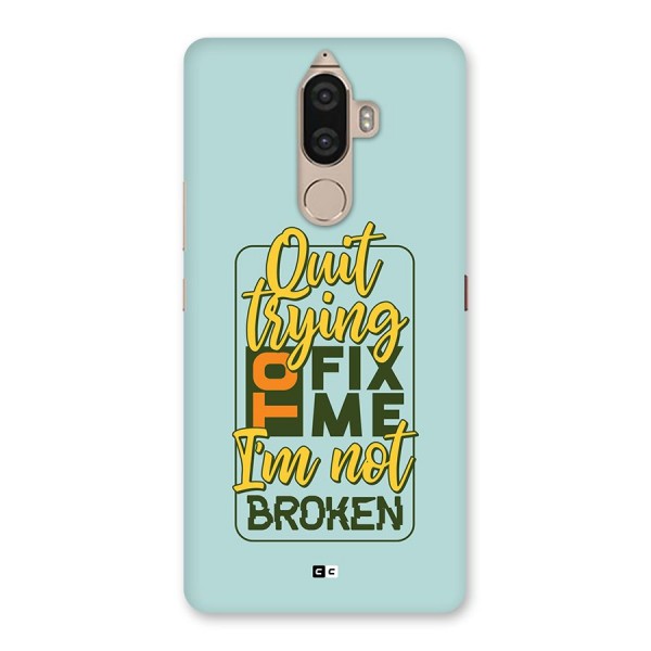 Not Broken Back Case for Lenovo K8 Note