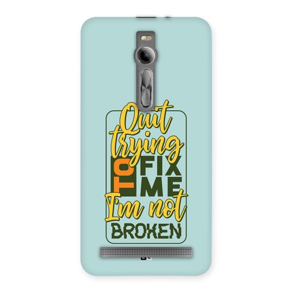 Not Broken Back Case for Zenfone 2