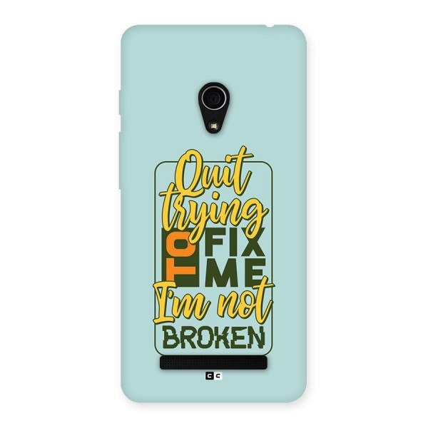 Not Broken Back Case for Zenfone 5