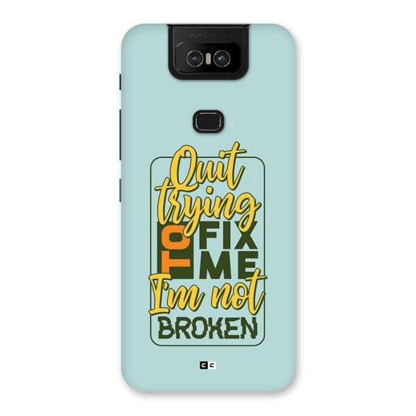 Not Broken Back Case for Zenfone 6z