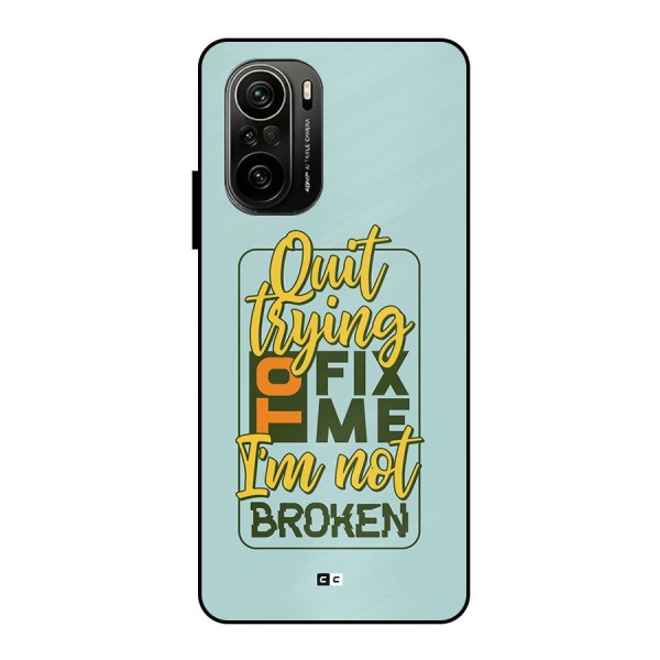 Not Broken Metal Back Case for Mi 11x