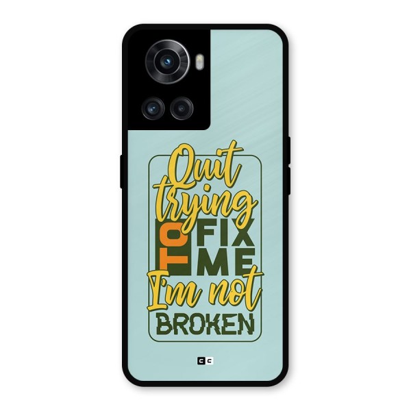 Not Broken Metal Back Case for OnePlus 10R