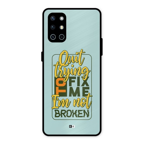 Not Broken Metal Back Case for OnePlus 9R