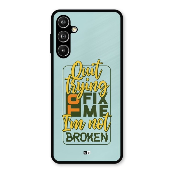 Not Broken Metal Back Case for Samsung Galaxy M54