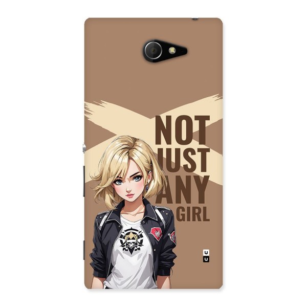 Not Just Any Back Case for Xperia M2