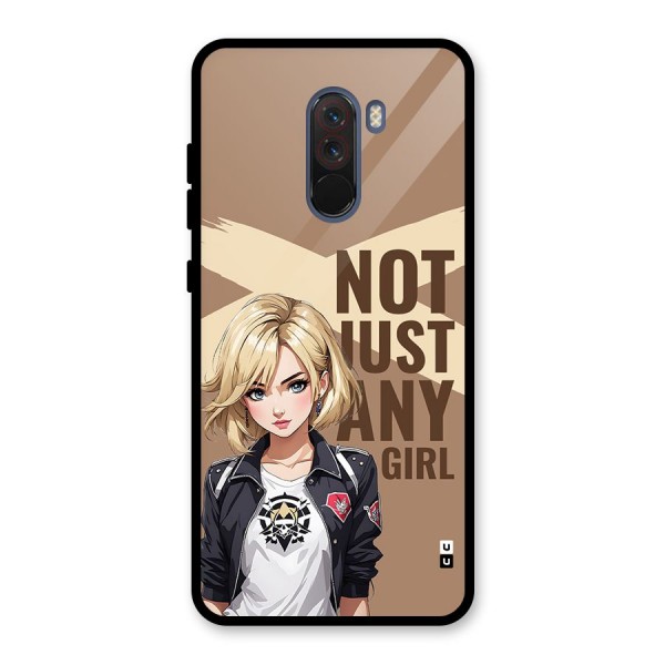 Not Just Any Glass Back Case for Poco F1