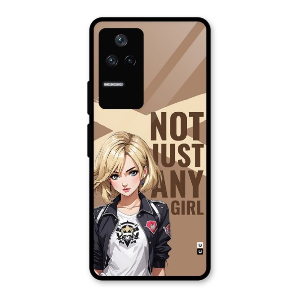 Not Just Any Glass Back Case for Poco F4 5G