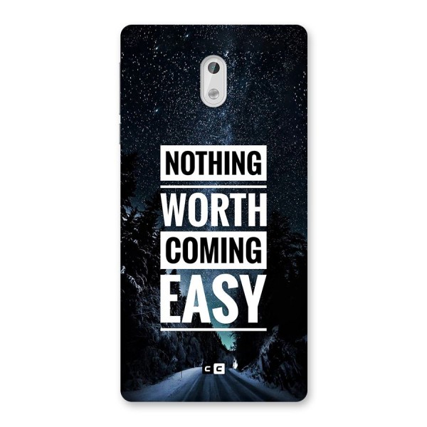 Nothing Worth Easy Back Case for Nokia 3