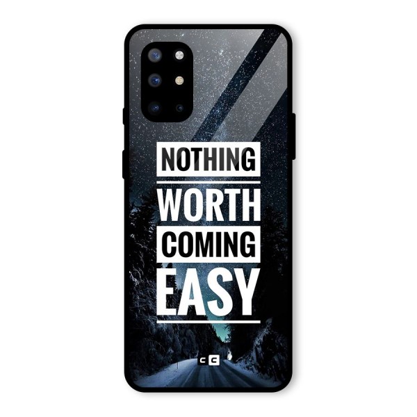 Nothing Worth Easy Glass Back Case for OnePlus 8T