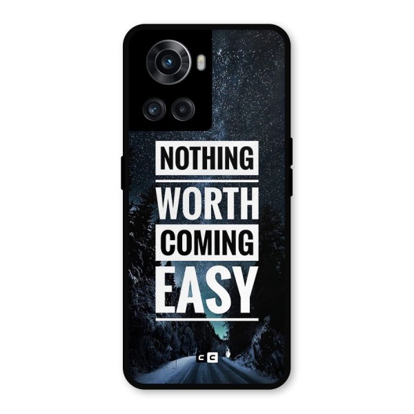 Nothing Worth Easy Metal Back Case for OnePlus 10R