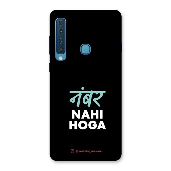 Number Nahi Hoga Black Back Case for Galaxy A9 (2018)