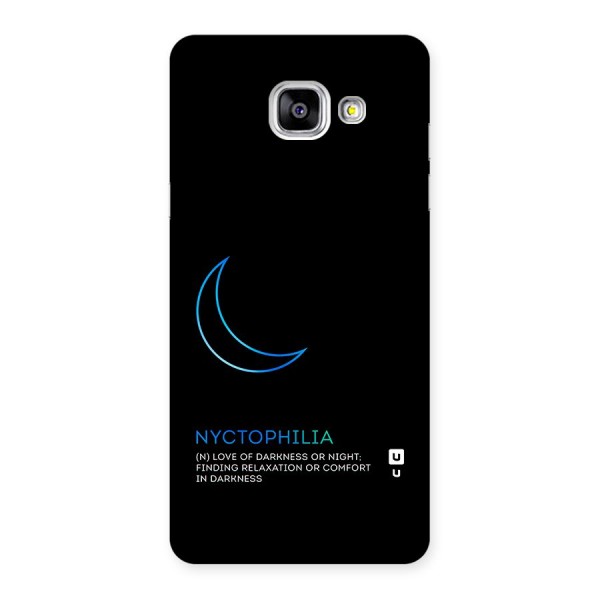 Nyctophilia Love of Darkness Back Case for Galaxy A5 2016