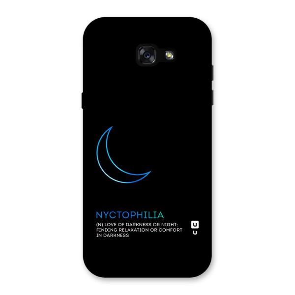 Nyctophilia Love of Darkness Back Case for Galaxy A7 (2017)