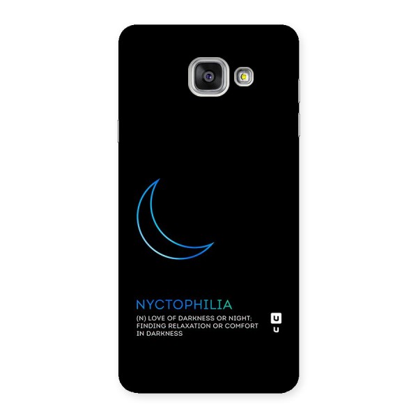 Nyctophilia Love of Darkness Back Case for Galaxy A7 2016