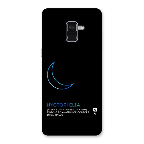 Nyctophilia Love of Darkness Back Case for Galaxy A8 Plus