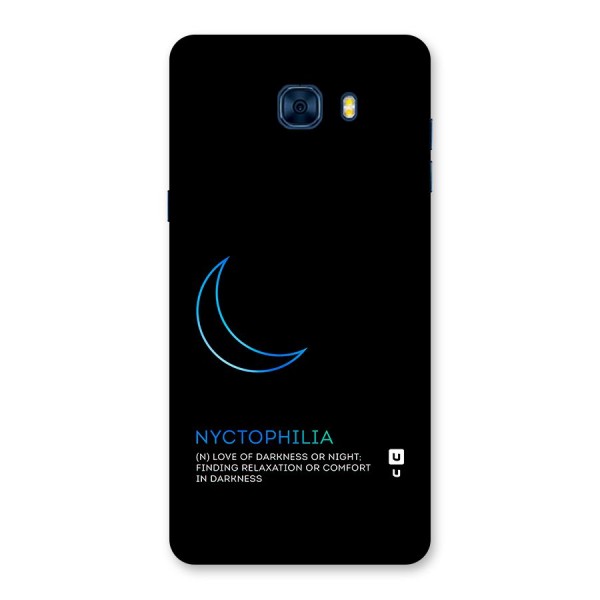 Nyctophilia Love of Darkness Back Case for Galaxy C7 Pro