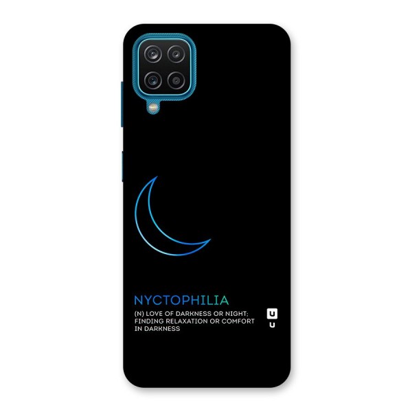 Nyctophilia Love of Darkness Back Case for Galaxy F12