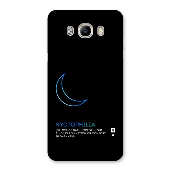 Nyctophilia Love of Darkness Back Case for Galaxy On8