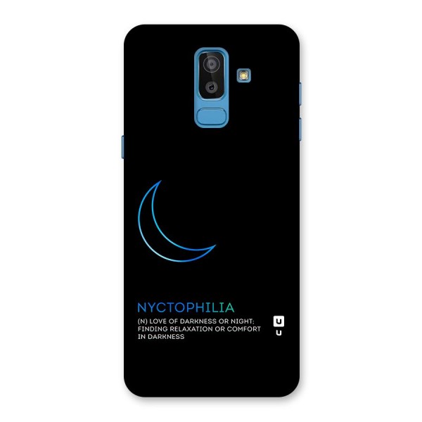 Nyctophilia Love of Darkness Back Case for Galaxy On8 (2018)