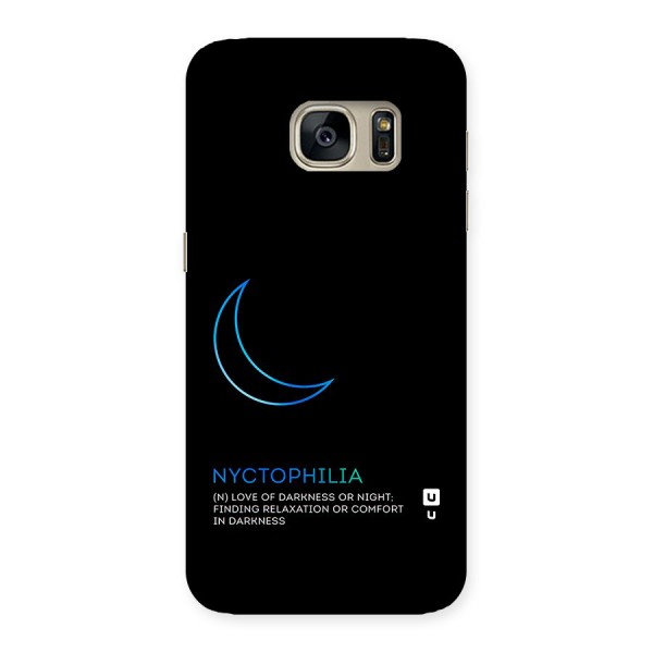 Nyctophilia Love of Darkness Back Case for Galaxy S7