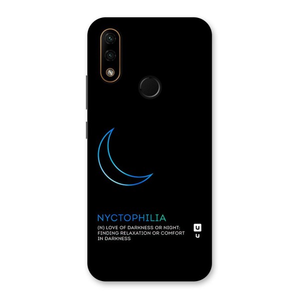 Nyctophilia Love of Darkness Back Case for Lenovo A6 Note