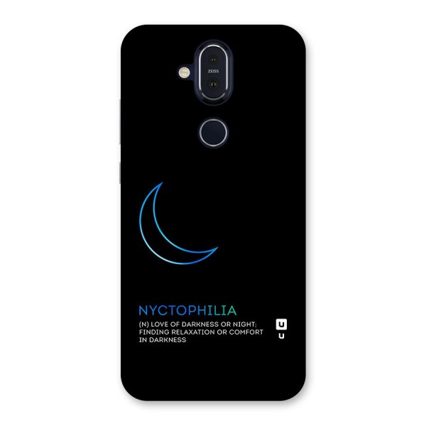 Nyctophilia Love of Darkness Back Case for Nokia 8.1