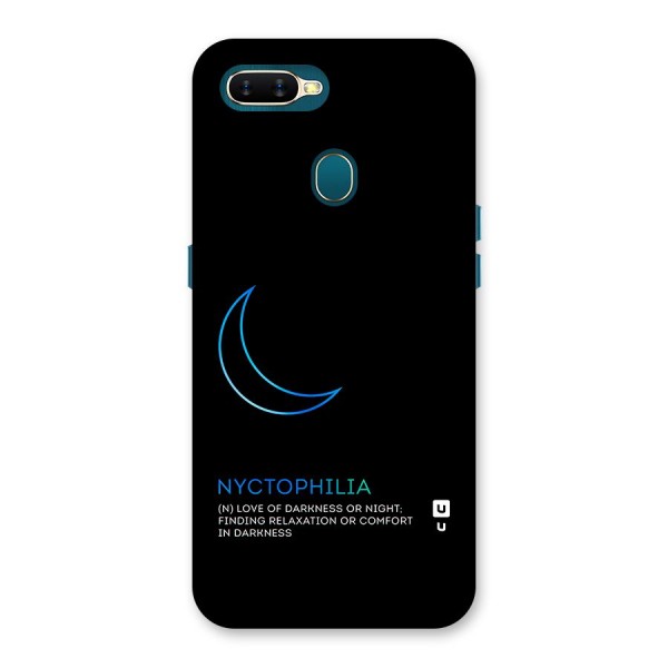 Nyctophilia Love of Darkness Back Case for Oppo A12