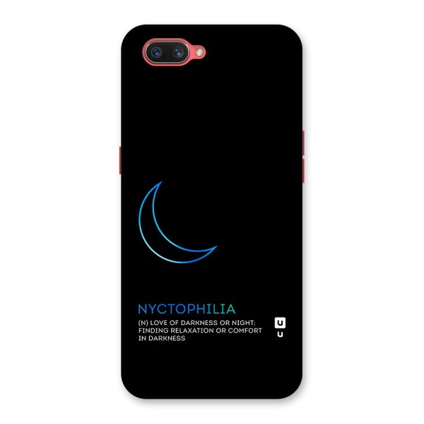 Nyctophilia Love of Darkness Back Case for Oppo A3s