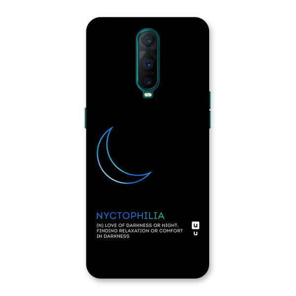 Nyctophilia Love of Darkness Back Case for Oppo R17 Pro