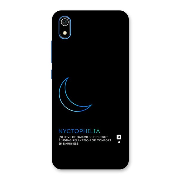 Nyctophilia Love of Darkness Back Case for Redmi 7A