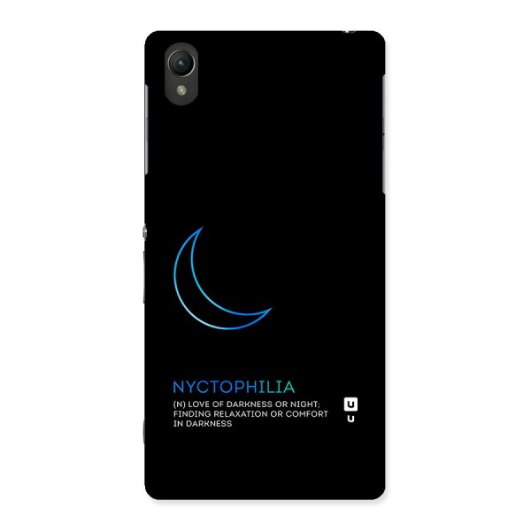 Nyctophilia Love of Darkness Back Case for Sony Xperia Z2