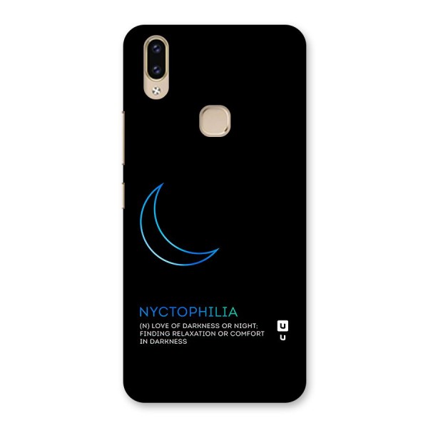 Nyctophilia Love of Darkness Back Case for Vivo V9