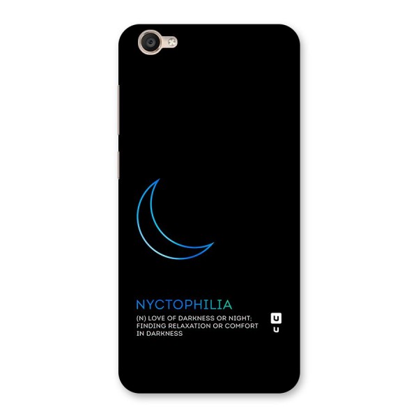 Nyctophilia Love of Darkness Back Case for Vivo Y55s