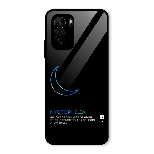 Nyctophilia Love of Darkness Glass Back Case for Mi 11x