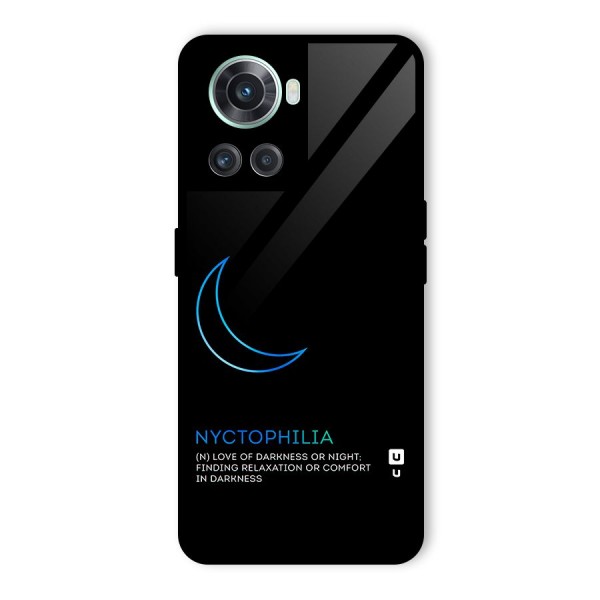 Nyctophilia Love of Darkness Glass Back Case for OnePlus 10R