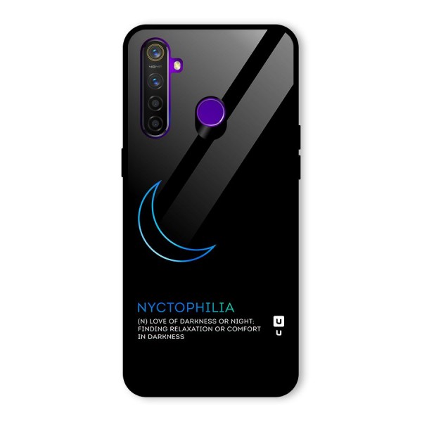 Nyctophilia Love of Darkness Glass Back Case for Realme 5 Pro