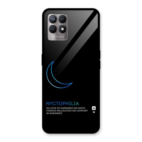 Nyctophilia Love of Darkness Glass Back Case for Realme 8i