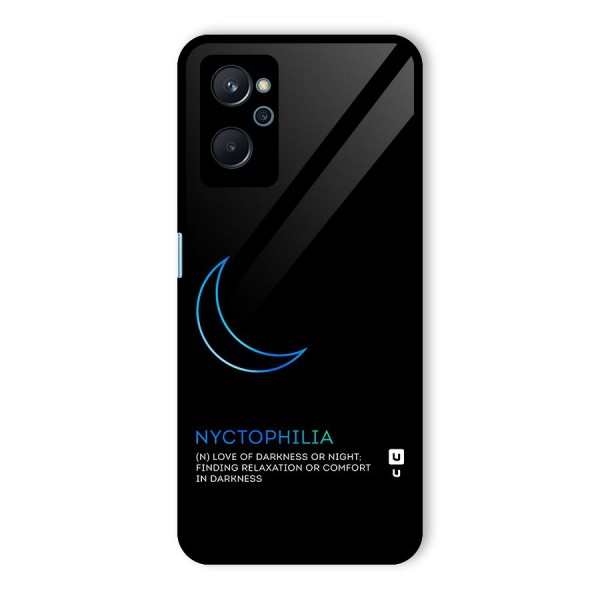 Nyctophilia Love of Darkness Glass Back Case for Realme 9i