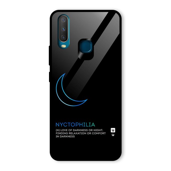 Nyctophilia Love of Darkness Glass Back Case for Vivo Y12