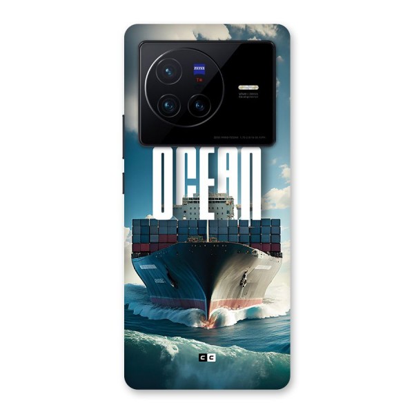 Ocean Life Back Case for Vivo X80