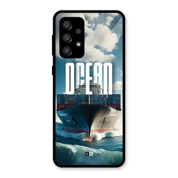 Ocean Life Glass Back Case for Galaxy A32