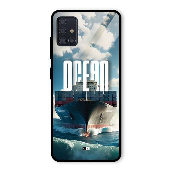 Ocean Life Glass Back Case for Galaxy A51