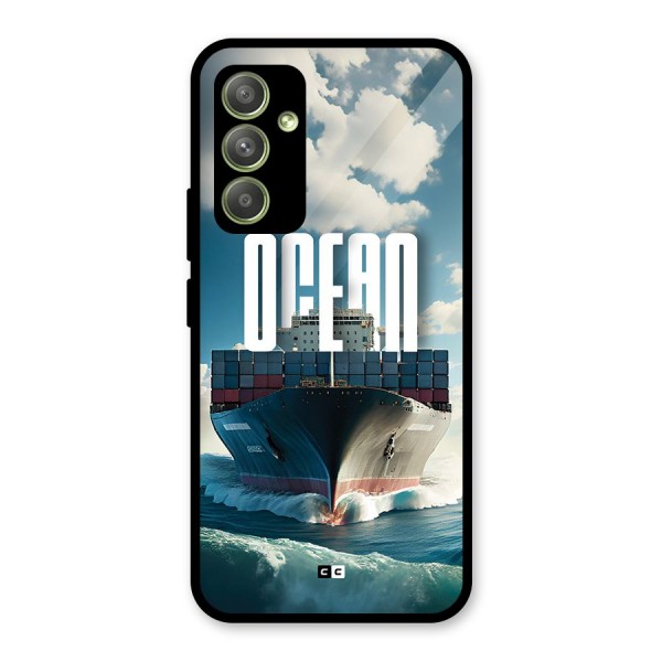 Ocean Life Glass Back Case for Galaxy A54