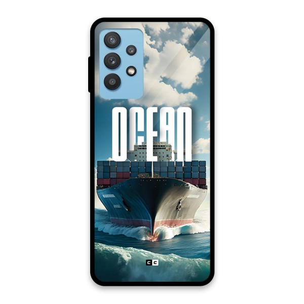 Ocean Life Glass Back Case for Galaxy M32 5G