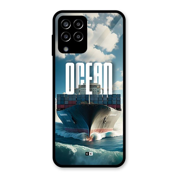 Ocean Life Glass Back Case for Galaxy M33