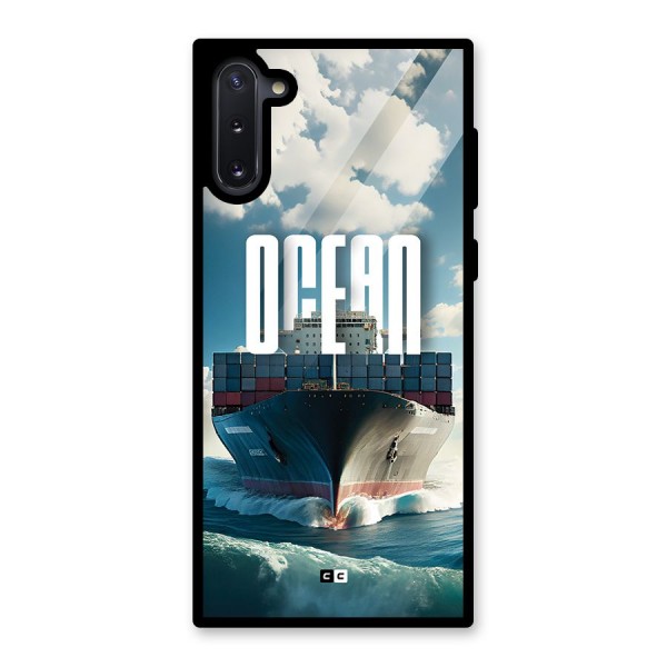 Ocean Life Glass Back Case for Galaxy Note 10