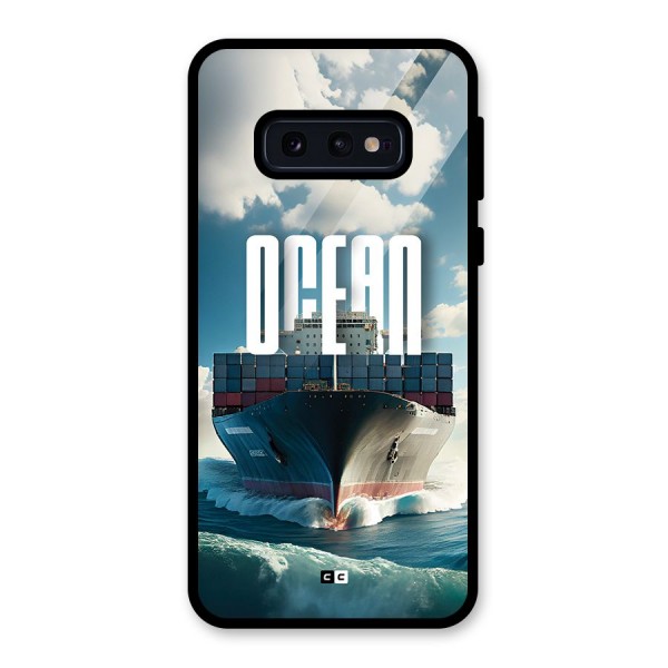 Ocean Life Glass Back Case for Galaxy S10e